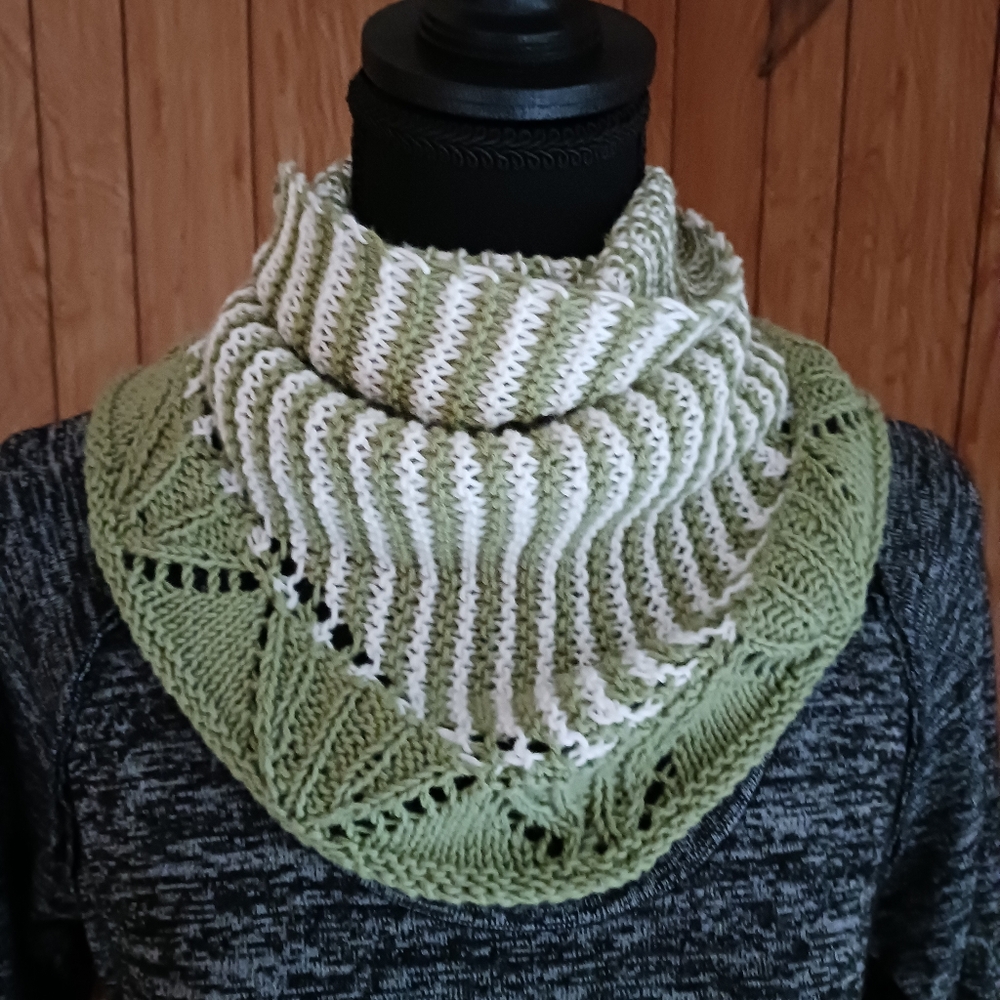 Handknit Shawl/Wrap, Cashmere and Cotton, lightweight Spring fashion !